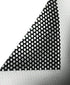 One-Way Perforated Vinyl Privacy Window Film Adhesive Glass Wrap Roll (0.5ft x 54 Inches)