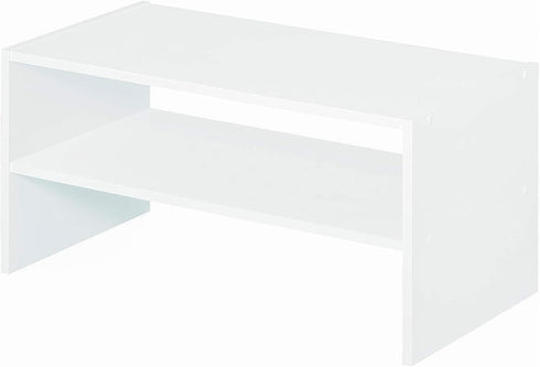 ClosetMaid #8993 24in. Stackable Wide Horizontal Organizer, White