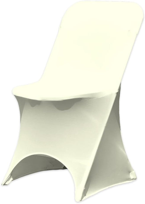 Spandex Folding Chair Covers with Arched Front Design - Durable and Stylish
