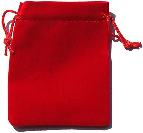 Ultimate Naughty List Lump of Coal Christmas Surprise! Plush Red Velvet Jewelry Bag Filled with Real Authentic Coal