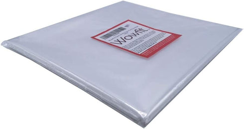 Wowfit 5 CT Extra Large Clear Plastic Bags, 36x50 inches, Durable & Multipurpose for Storage & Organization