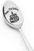 Happy 70th Birthday Gifts Spoon, Bday Gifts for Grandpa, 70 Years Old Presents for Men and Women