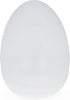 Set 2 10 Inches of White Giant Fillable Plastic Easter Eggs Jumbo Large Size