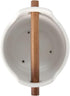 Kitchen Utensil Holder for Flatware, Silverware, Cutlery, Wood and Ceramic Countertop Caddy