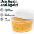 Greenco Small Food Storage Containers: 20 pcs Plastic Containers with Lids for Meal Prep, Kitchen Organization
