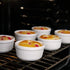 Nuwave Ceramic Ramekins 8 oz, Set of 6, Elegant Style for Baking Souffles, Custards, Puddings, 4.3” Wide & 2” Tall,