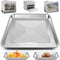 Air Fryer Tray Replacement for Cuisinart TOA-60 TOA-65 TOA-70, 12.2*11'' Non-stick Mesh Stainless Steel Basket