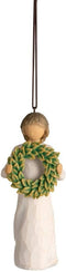 Willow Tree Hand-Painted Magnolia Ornament, Sculpted Figure