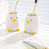 LOUIE SILNA Toothbrush Cup for Kids Durable & Colorfast Toothbrush Holder for Bathroom, Hotel & Office Desk Storage