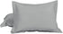 uxcell 2 Pack Pillow Shams, Soft Brushed Microfiber Pillowcases for 90 GSM Polyester, Wrinkle and Fade Resistant, Grey