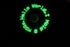 PowerTRC LED Programmable Message Fan with Customized Drawing, USB Powered (Green LED)