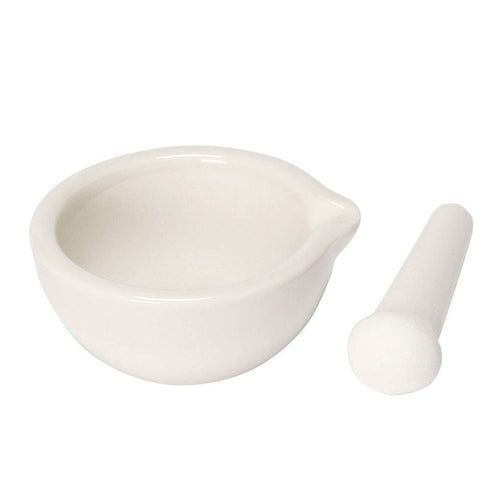 6ml Porcelain Pepper Mill, Mortar Pestle, Garlic Spice Grinder, DIY Kitchen Gadget, Pugging Pot, Herbs Bowl Mill Crusher