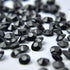 ZKC 4.5mm 10000PCS Black Crystal Acrylic Diamond Vase Fillers Beads for Wedding Centerpiece Table Scatter Shower Party