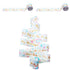Sumind 2 Rolls Tummy Measuring Tape, Belly Baby Shower Game Party Favors Measure Tape Game Supplies