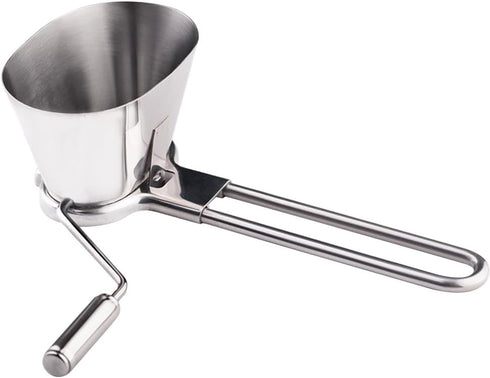 DECHOUS Stainless Steel Parsley Chopper, Manual Mint Herbs Spices Grater, Vegetable Grinding Tool