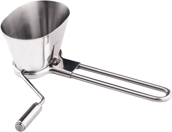 DECHOUS Stainless Steel Parsley Chopper, Manual Mint Herbs Spices Grater, Vegetable Grinding Tool
