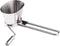 DECHOUS Stainless Steel Parsley Chopper, Manual Mint Herbs Spices Grater, Vegetable Grinding Tool