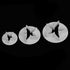 33 Piece Fondant Cake Cookie Plunger Cutter Mold, DIY Sugarcraft Flower Leaf Butterfly Heart Shape Tools