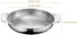 Luxshiny Mixing Bowls Large Mixing Bowl Paella Pan 16cm Flat Bottom Fry Pan Stainless Steel Skillet Metal Food Serving Tray with Handles for Home Restaurant Camping Stainless Steel Cookware Bowls by Luxshiny