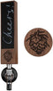 Engraved Beer Tap Handle with Chalkboard, 8"X 2", Walnut Wood Square Beer Tap Handle, Unique Gift for Men