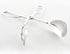 KEBE 2-PACK Serving Tongs - Stainless Steel Kitchen Tongs for Buffet Party Catering, Thickening Food Serving