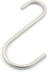 6 Pack 4.8 Inch Heavy Duty Solid Stainless Steel S Hook, Durable Hanging Hooks for Heavy Items, Tools, Auto Parts