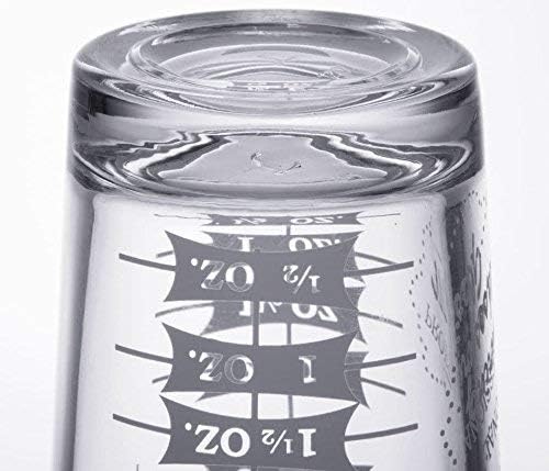 Professional Measuring Glasses - Two 4 oz Measuring Glasses (2)