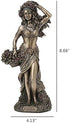8 5/8 Inch Veronese Design Aja Santeria Orisha of Forest and Herbs Cold Cast Resin Antique Bronze Finish Statue Home