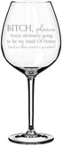 Wine Glass Goblet Funny You're Obviously Going To Be My Maid of Honor, Will You Be My Proposal (20 oz)