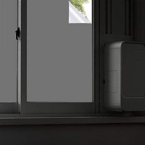 Blackout Window Films: 100% Light Blocking Window Cover for Bedroom, Opaque Static Cling Privacy Film, 78.7"x17.7"