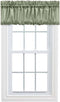 Ellis Curtain Stacey Sheer Balloon Valance, Sage, 60" x 15"