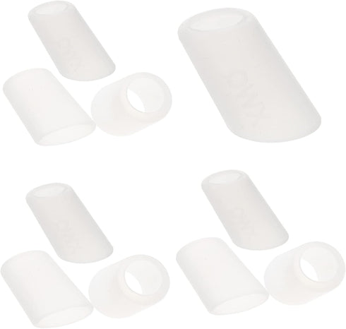 Spout Silicone Covers 10pcs for Teapots, White Tea Pot Bath Spout Cover, Accessories for Small and Large Teapots