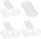 Spout Silicone Covers 10pcs for Teapots, White Tea Pot Bath Spout Cover, Accessories for Small and Large Teapots