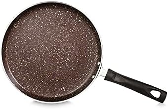 Non Stick Dosa Pan, Big Dosa Tawa Size-285 mm, Thickness 2.6mm, Round Griddle Cookware Pan - Color Black
