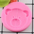 JQS Bear Shape Silicone Mold - Fondant Molds Cake Decorating Tools for Sugar Craft Kitchen Baking and Chocolate Mould