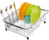 Slideep Cutlery Utensil Silverware Drying Rack, Flatware Storage Solution with Hooks for Kitchen Dish Drainer