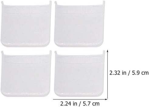 10pcs Plastic Water Box for Rice Cooker, Mini Essentials, Steam Catcher, Condensation Collector, White