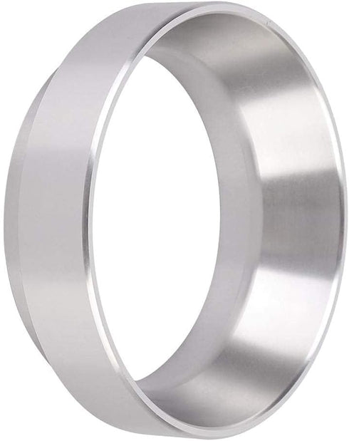 Fdit Aluminum Alloy Universal Coffee Magnetic Dosing Ring Replacement, Silver (58mm)