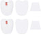HV322 HV345 HV343AMZ Filters for Shark HV320 ZS350 ZS351 ZS351C ZS352 Vacuum, Perfect for Pet Hair, Dirt