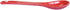 Red Porcelain Egg Spoons - Set of 6 Ceramic Spoons, 4.7 Inch for Coffee, Dessert, Yogurt, Tea, Milky Tea
