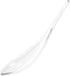 CALLARON Glass Spoon Set for Kitchen and Restaurant, Clear Glass Food, Cake, Rice, Soup Spoons, Ice Cream Spoon