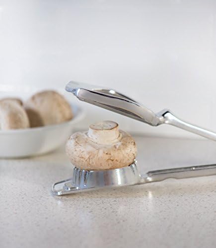 Fox Run Mushroom and Egg Slicer, Silver, Cast Aluminum