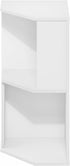 2-Tier Furinno ECON Corner Shelf, Corner Book Shelf, Standing Storage Shelves, Cube Display Rack, Bookshelf