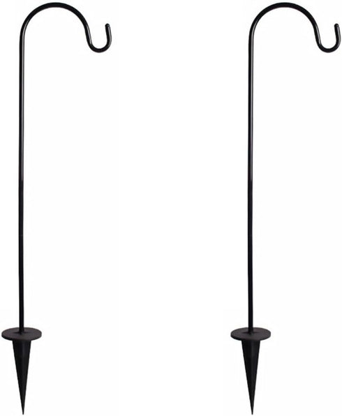 IMIKEYA Shepherds Hooks for Outdoor: 2Pack Shepherd Hooks Plant Garden Stake Plant