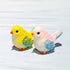 Wixine 16Pcs/Set Cute Little Bird Mini Animal Model, Miniature Landscape Ornament for Garden Bonsai