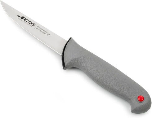 ARCOS Butcher Knife, 5 Inch Nitrum Stainless Steel, 130 mm Blade - Professional Cooking Knife for Meat, Fish,