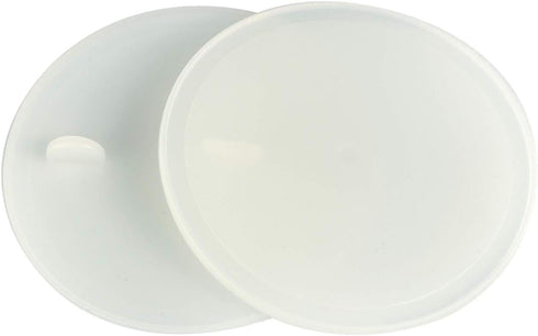 Leak Proof Platinum Silicone Sealing Lid Inserts for Mason Jars, 10 Pack, Regular Mouth