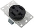 Leviton 4-Wire, 30-Amp, 250V Flush Mount Dryer Receptacle, 278-S00