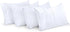 Utopia Bedding Queen Pillow Cases - 4 Pack, Soft Brushed Microfiber Fabric, 20 X 30 Inches (Queen, White)