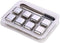 Stainless Steel Ice Cubes, Frozen Metal for Bar, Cold Beer & Whiskey, 8 Pieces